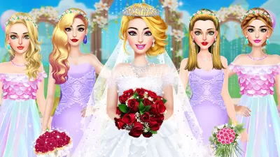 Wedding Dress up Girls Games screenshot1
