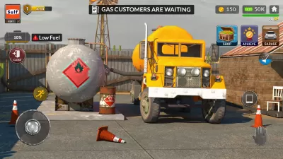 Gas Filling Junkyard Simulator screenshot3