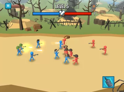 Stick Army: World War Strategy screenshot2