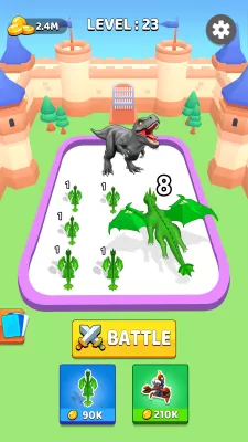 Monster Merge Dinosaur Games screenshot1