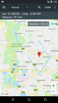 Map Coordinates screenshot1