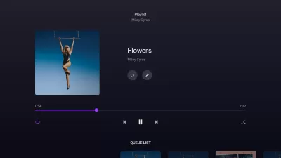 Deezer for Android TV screenshot1