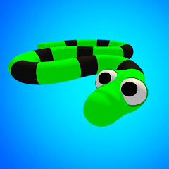Wriggly Snake MOD APK icon