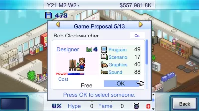 Game Dev Story screenshot1