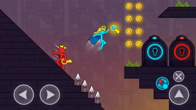 Stick Adventure: Red And Blue screenshot2