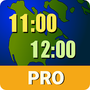 World Clock Widget 2024 Pro MOD APK icon