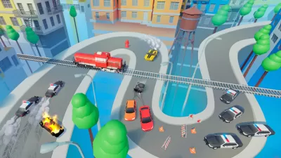 Line Race: Police Pursuit screenshot2