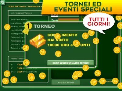 Burraco e Pinelle Online screenshot1