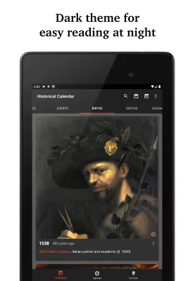 Historical Calendar screenshot2