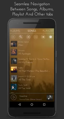 Impulse Music Player Pro screenshot1