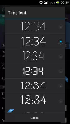 Digital Clock & Weather Widget screenshot1