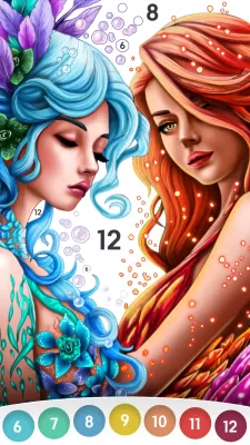 Color By Number For Adults screenshot1
