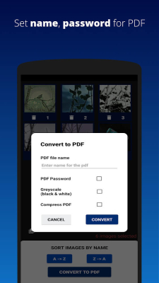 PDF converter - JPG to PDF screenshot1