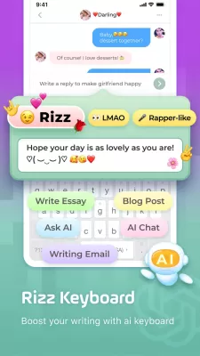 Facemoji AI Emoji Keyboard screenshot1