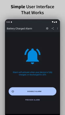Full Battery Charge Alarm screenshot1