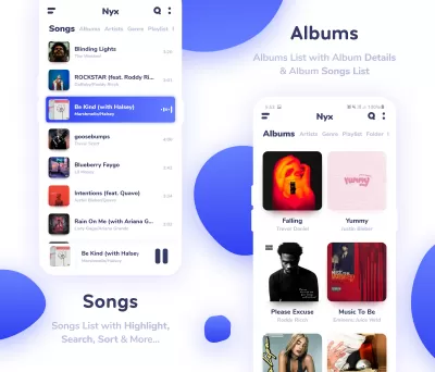 NYX Music Player screenshot2