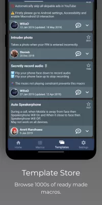 MacroDroid screenshot2