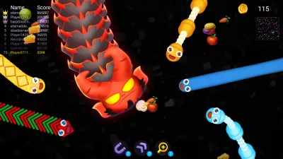Snake Battle: Worm Snake Game screenshot1