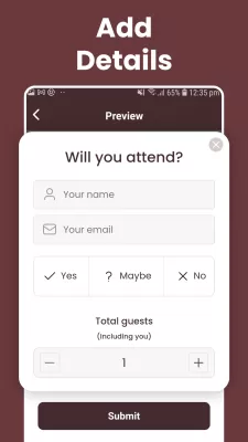 Invitation Maker screenshot3