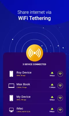 WiFi Tethering: Share Internet screenshot1