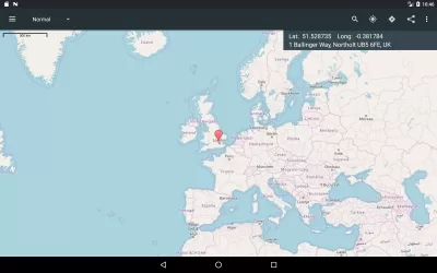 Map Coordinates screenshot2
