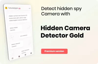 Hidden Camera Detector Gold screenshot2