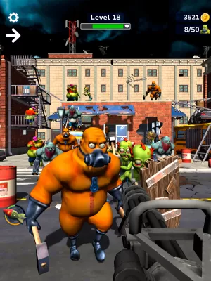 Tower Gunner: Zombie Shooter screenshot1