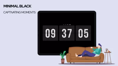 Zen Flip Clock screenshot2