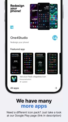 Vera Outline White Icon Pack screenshot3