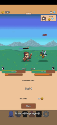 Idle Grindia: Dungeon Quest screenshot2