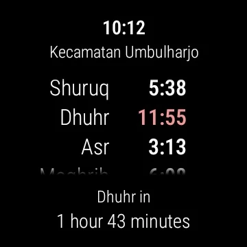 Prayer Times and Qibla screenshot2