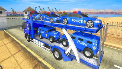 Grand Police Transport Truck screenshot2