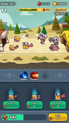 Slime Warrior: Age of War screenshot2