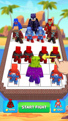 Hero Craft Monster Battle 3D screenshot1