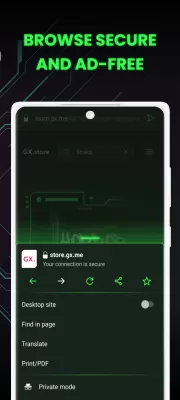 Opera GX screenshot1