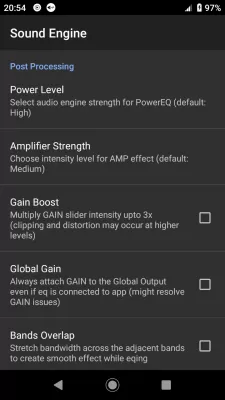 PowerAudio Equalizer screenshot3