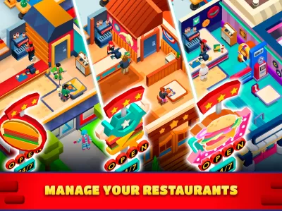 Idle Burger Empire Tycoon screenshot2