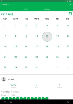 7 Minute Workout screenshot1