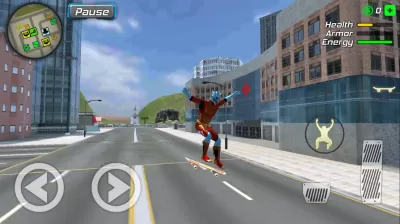Snow Storm Superhero screenshot3