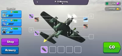 Bomber Ace: WW2 war plane game screenshot1