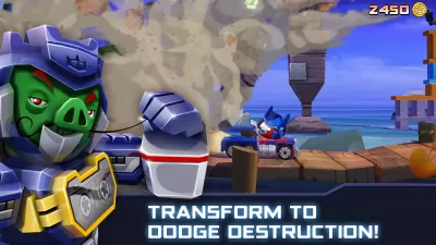 Angry Birds Transformers screenshot2