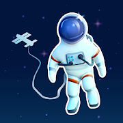 Idle Space Station MOD APK icon