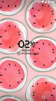 Digital Clock & Weather Widget screenshot2