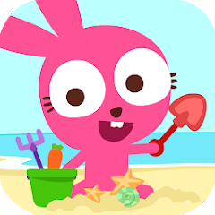 Purple Pink Summer Beach MOD APK