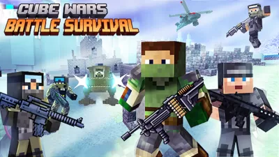 Cube Wars Battle Survival screenshot2