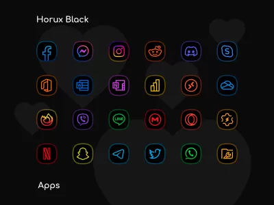 Horux Black screenshot3
