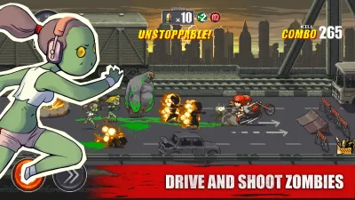 Dead Ahead: Zombie bike racing screenshot1