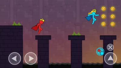 Stick Adventure: Red And Blue screenshot4