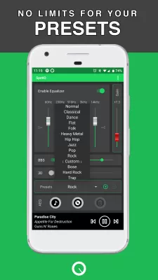 SpotiQ :Equalizer Bass Booster screenshot2