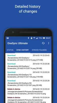 OneSync screenshot4